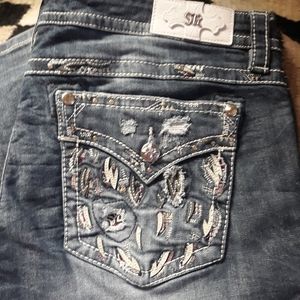 Miss Me Fallen Angel Jeans- Buckle size 36
